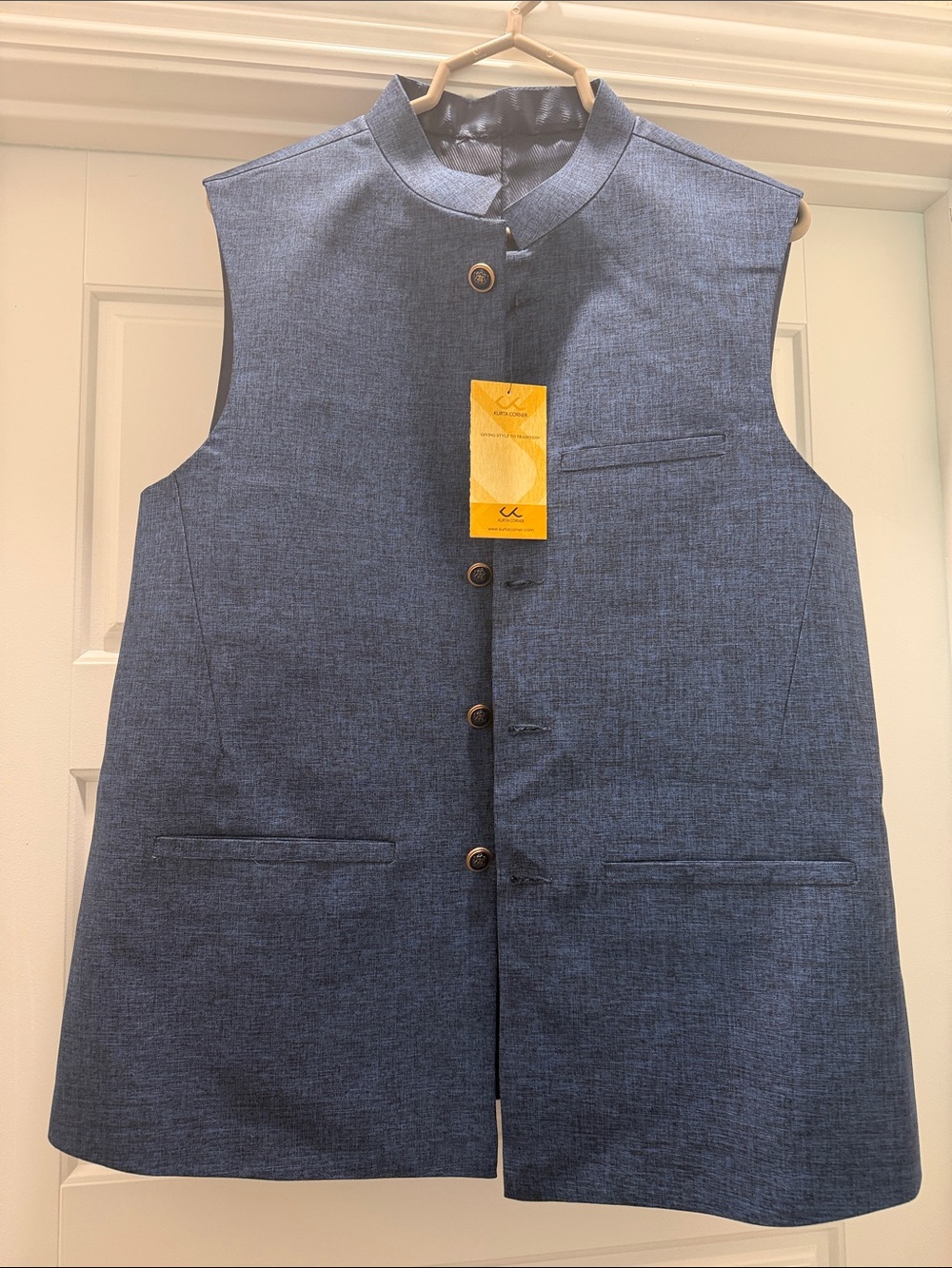 Navy Waistcoat